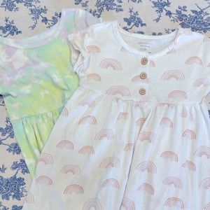 Set of 2 tshirt dresses 3T